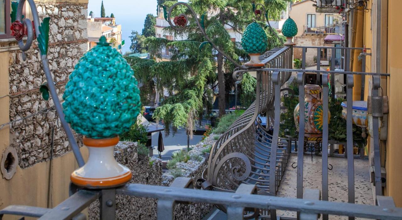 Casa Rosa Leilighet Taormina Eksteriør bilde